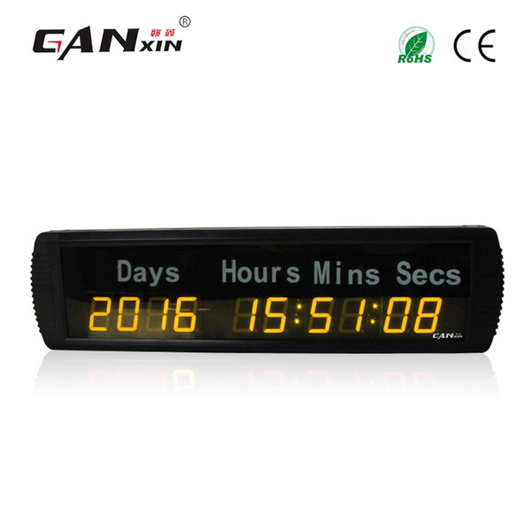 [GANXIN] Best-Selling 1.8'' 10 Digit Plus Led Timing Digital Clock 9999 DAY Display Clearly Countdown Event Timer with Remote Control