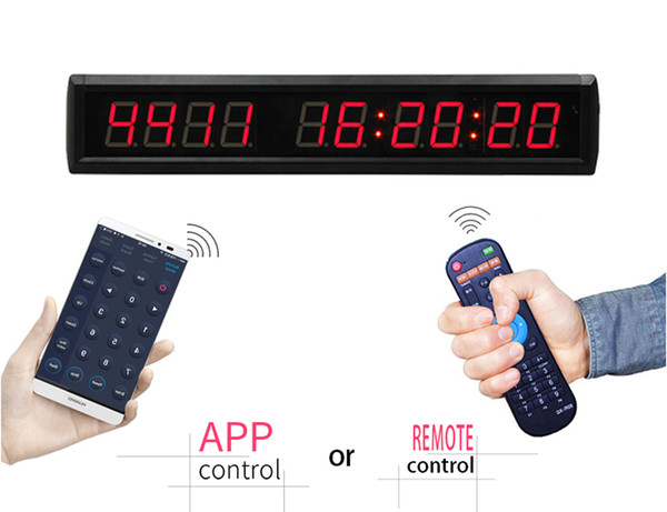 [GANXIN]1.8'' 10 Digit Cheap Led Timing Sports Digital Clock 9999 Days Countdown Event Timer with Remote Control