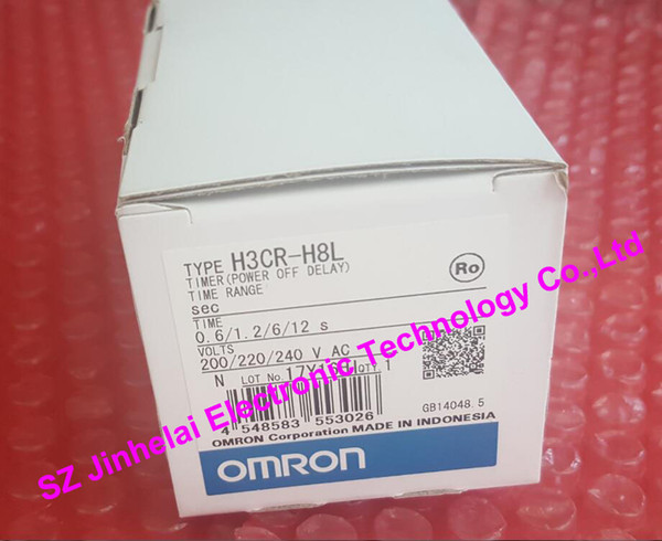 100% New and original H3CR-H8L OMRON sec AC200-240V TIME RELAY, POWER OFF DELAY TIMER