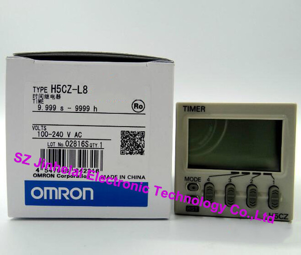 100% New and original H5CZ-L8 OMRON TIMERS TIME RELAY 100-240VAC