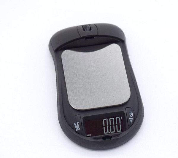 Mini Mouse Shape Kitchen Scales 100g/200g 0.01g 500g/0.1g Portable Digital Jewelry Scale for Carat Diamond Lab 0.01 Gram Precision Sale