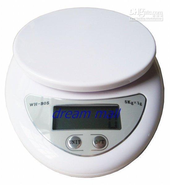 5kg 1g 5kgx1g 5kg-1g 5000g 1g WH-B05 Kitchen Scale Electronic Portable Weight Digital Scale With LCD