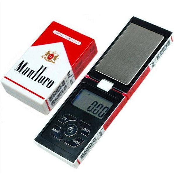 10pcs/lot 100g x 0.01g Digital Pocket Scale Balance Weight Jewelry Scales 0.01 gram Cigarette Case scales Free Shipping DHL