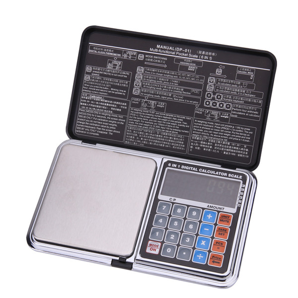 500g x 0.01g Electronic Scales 0.01g Digital Scale LCD Precision Balance Weighing Scale Price Calculation Time Temperature