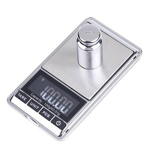 High-quality 100g x 0.01g Mini jewelry pocket LCD Digital Scale Electronic Scale Weight Scale backlight