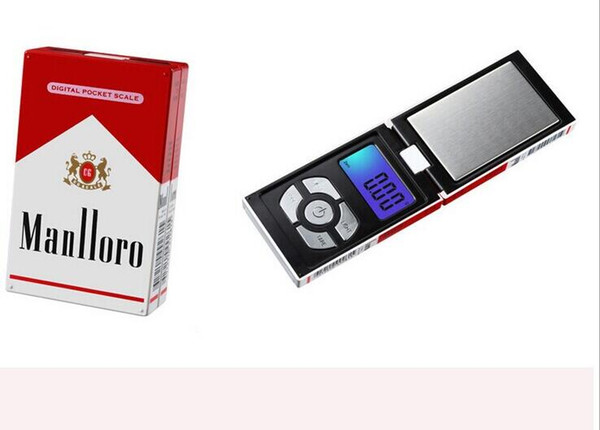 100g x 0.01g/500g*0.1g Digital Pocket Scale Balance Weight Jewelry Scales 0.01 gram Cigarette Case scales fashion