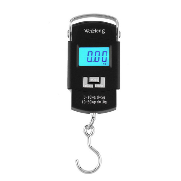 WH-A08L 50kg 5g LCD Screen Digital Hanging Scale with Backlight and Hook wholesale