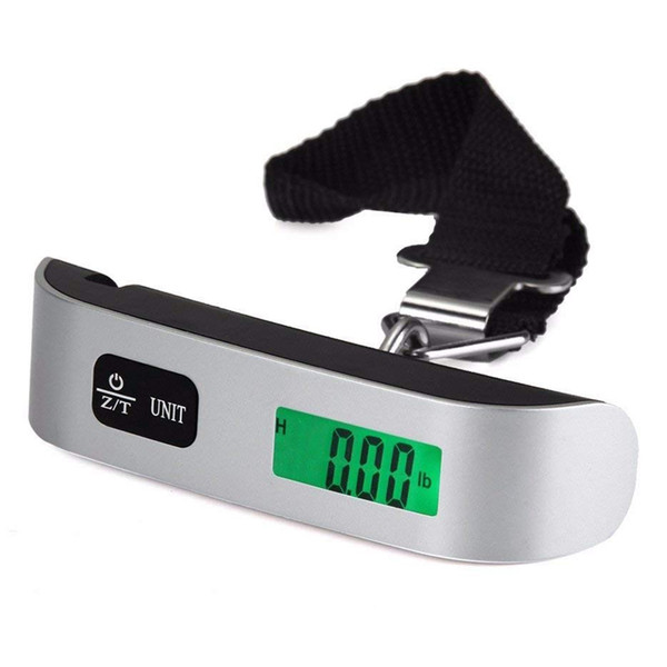 Fashion Hot Portable LCD Display Electronic Hanging Digital Luggage Weighting Scale 50kg /110lb Weight Scales