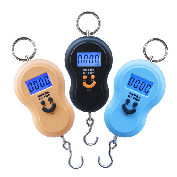 Mini 40Kg/10g Portable LCD Display Luggage Fishing Hook Electronic Weight Digital Scale Pocket Weighing Hanging Scale