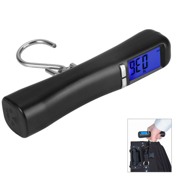 1Set Pocket Electronic Digital Scale 10g/40kg Hanging Luggage Weight Balance Steelyard Black Newest <$18 no tracking