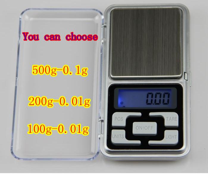 500g x 0.1g Mini Electronic Digital Jewelry weigh Scale Balance Pocket Gram LCD Display With box