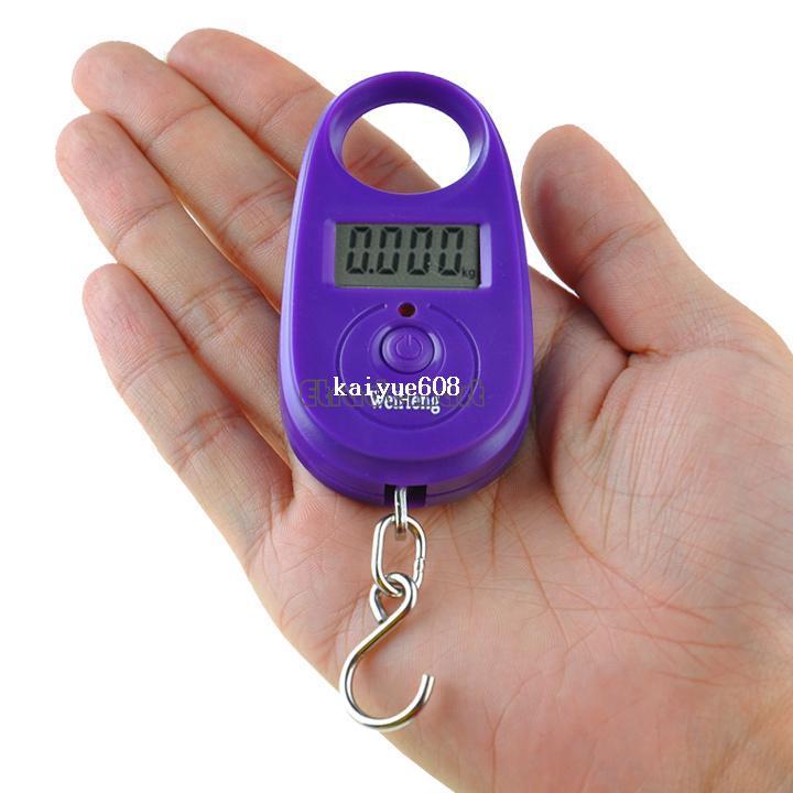 Big Promotion!! 25kg/5g LCD Electronic Scale Mini Portable Hanging Digital Scale Kitchen Weight Scale Diet Food 19240 B003