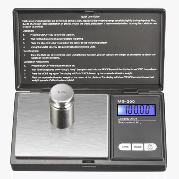 Wholesale Mini Pocket Digital Scale 0.01 x 200g Silver Coin Gold Jewelry Weigh Balance LCD