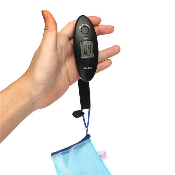 Brand new 40kg /100g Digital Portable Luggage Hanging Weight Scale Green Backlight Kg Lb order<$18no tracking