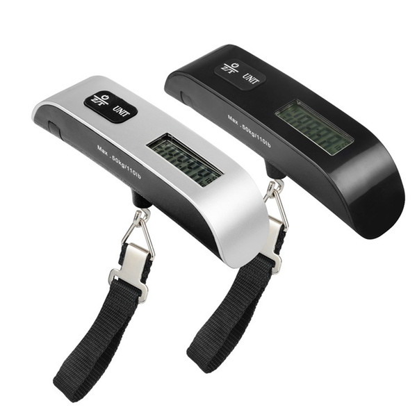 New Arrive Portable LCD Display Electronic Hanging Digital Luggage Weighting Scale 50kg*10g 50kg /110lb Weight Scales