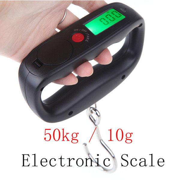 50kg / 10g Digital weighing scale Electronic Hanging Luggage Balance Weight Drop Shipping Wholesale A0034