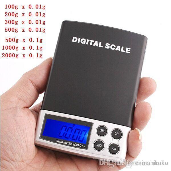 100g x 0.01g.200g x 0.01g.300g x 0.01g.500g x 0.01g.1000g x 0.1g.2000g x 0.1g. Digital Scale Gram pocket Balance Weighing Scales Free DHL