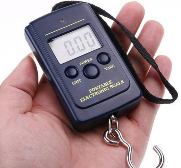 40Kg Digital Scales LCD Display hanging luggage fishing weight scale