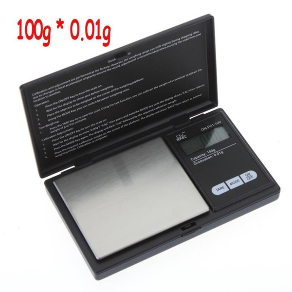 Freeshipping Mini LCD Digital Pocket Jewelry Gold Diamond Scale Gram 100g * 0.01g , Dropshipping wholesale