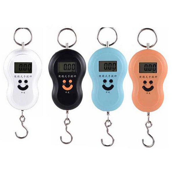 5KG Spring Pocket Portable LCD Weight Weighing Mini Electronic Digital Hanging Luggage Scale 5KG Weight LED Display