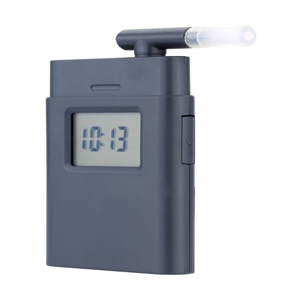 AT-838 Digital Breath Alcohol Tester with Backlight Breathalyzer Driving Essentials Aliento Probador Digital Del Alcohol Testador De Alcool