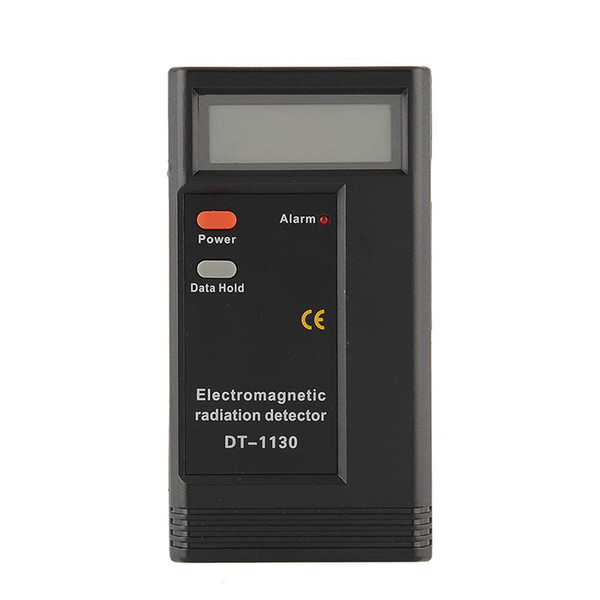 20PCS/LOT Digital LCD Electromagnetic Radiation Detector EMF Meter Dosimeter Tester no pack dhl free shipping