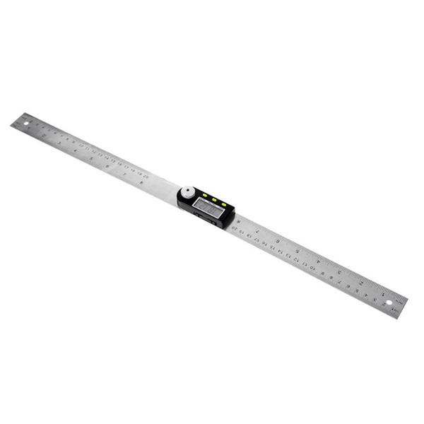 200mm Electronic Protractor Electron Goniometer Stainless Steel Digital Inclinometer Level Measuring Angle Ruler