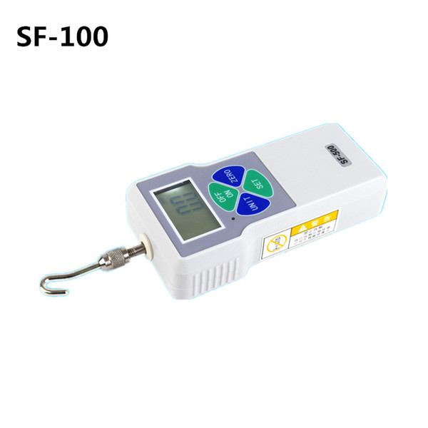 SF-100 digital push pull dynamometer, simple push pull force gauge with high performance