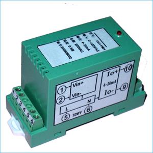 0-5V 0-50mVRMS to DC Converter-RMS to DC Voltage Isolated Signal Conditioner 24V Power Supply