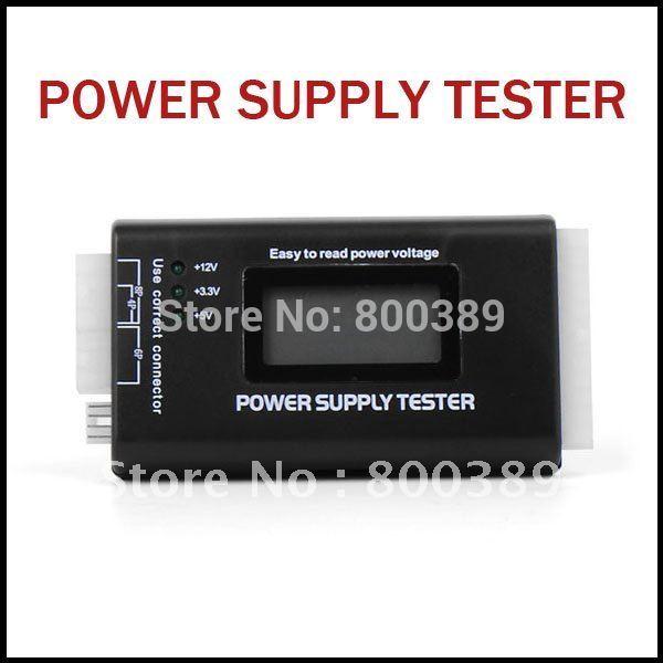 PC 20/24 Pin ATX SATA HD LCD Power Supply Tester