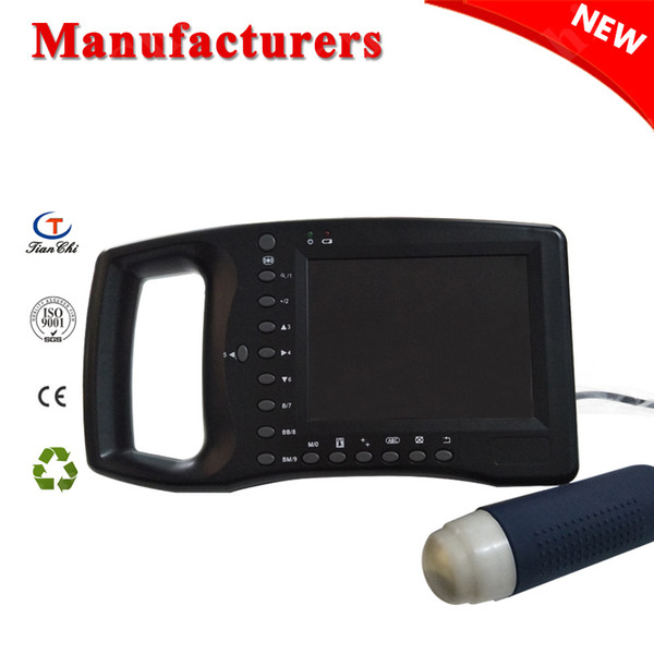 Handheld veterinary ultrasound scan equipment mini animal machine with 3.5MHz probe