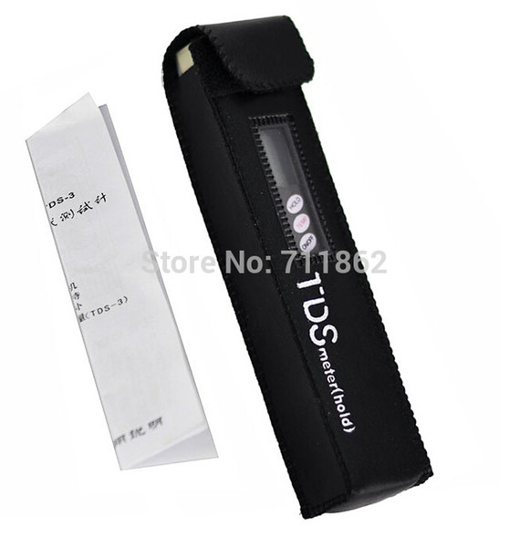 by dhl/fedex 100pcs/lot TDS tester portable pen Digital TDS Meter Pure Water Detection Instrument ph tds meter