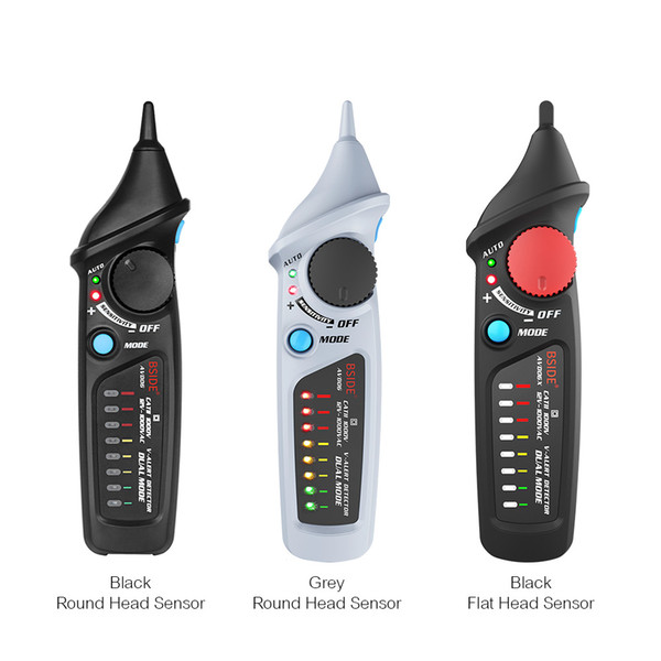 Non-contact AC Voltage Tester Pen Auto/Manual Dual Mode NCV Tester Live Wire Check Voltmeter Meter