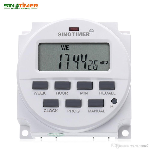 12V Programmable Control Power Timer Switch with UL listed Relay inside and Countdown Time Function +NB