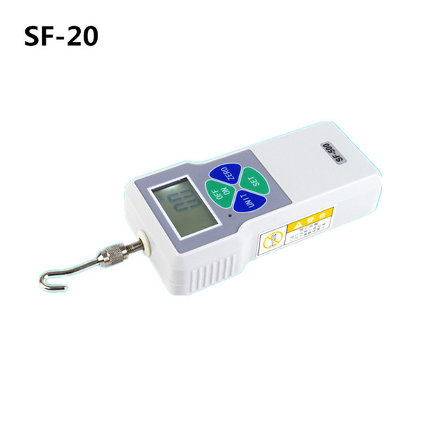 SF-20 digital push pull dynamometer, simple push pull force gauge with high performance