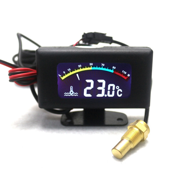 DC 9V-36V Universal Thermometer -10~100C Digtal LED Water TEMP Tester Temperature Meter Gauge for Cars