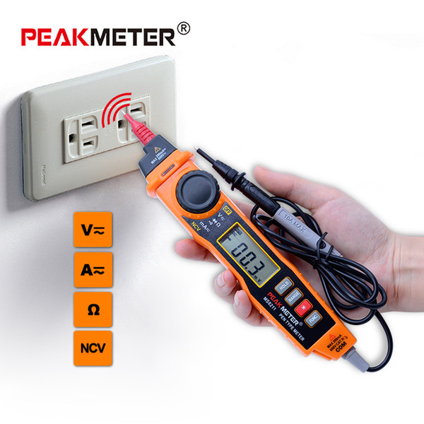 Digital Multimeter with probe ACV/DCV Electric Handheld Tester Multi tester portable multimetro MS8211