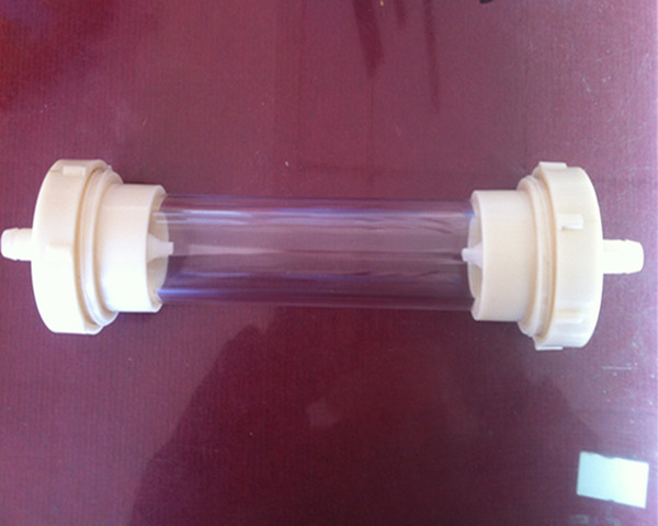 Plexiglass PMMA Acrylic Ion exchange column tube OD 50mm L 500mm customizable