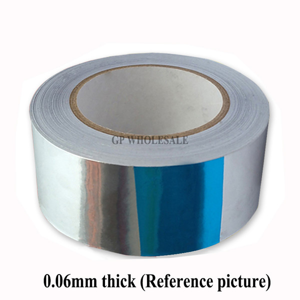 1 Roll 90mm * 40M *0.06mm Single Sided Adhesive Aluminum Foil Tape for Thermal Conduct, Metalwork Repair EMI Shielded 9cm wide 2016