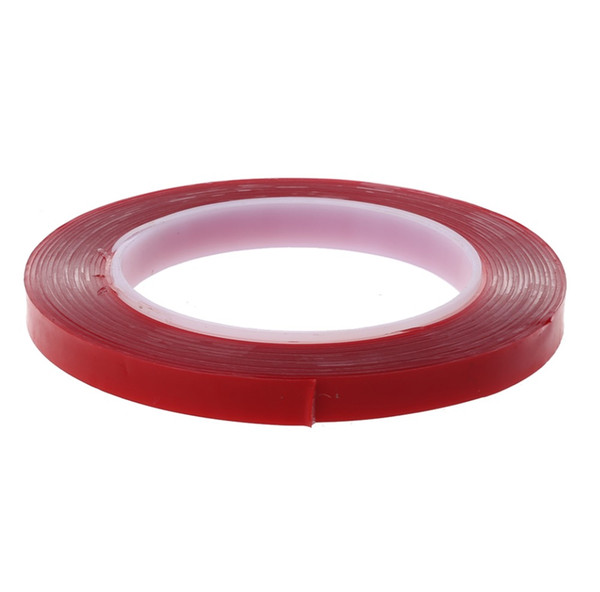 5M Strong Adhesive Red Film Clear Double Side Tape No Trace For Phone LCD Screen-Y1QA 2016