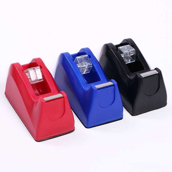 18MM Transparent Tape Cutter Mini Office Paper Gift Mask Parcel Tape Dispenser Desktop Tape Dispenser Toilet