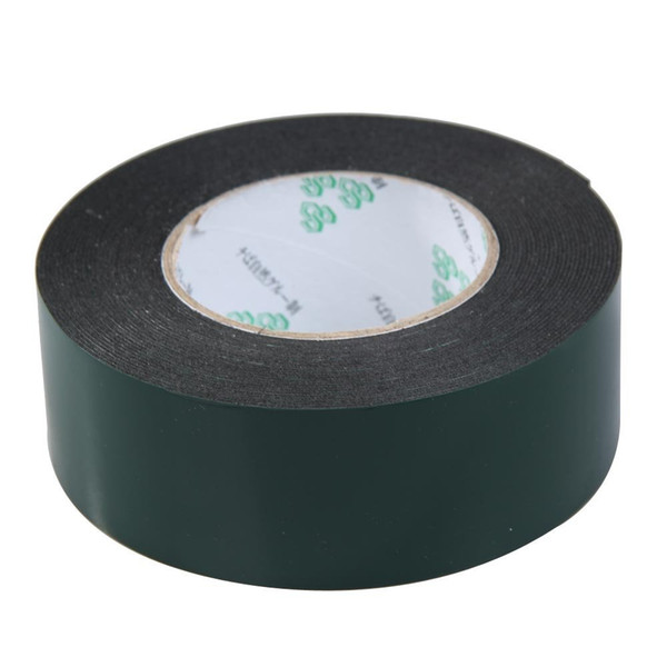 Wholesale- 2016 SOSW-Multifunction Black Sponge Foam Double Sided Adhesive Tape (50mm*10m)