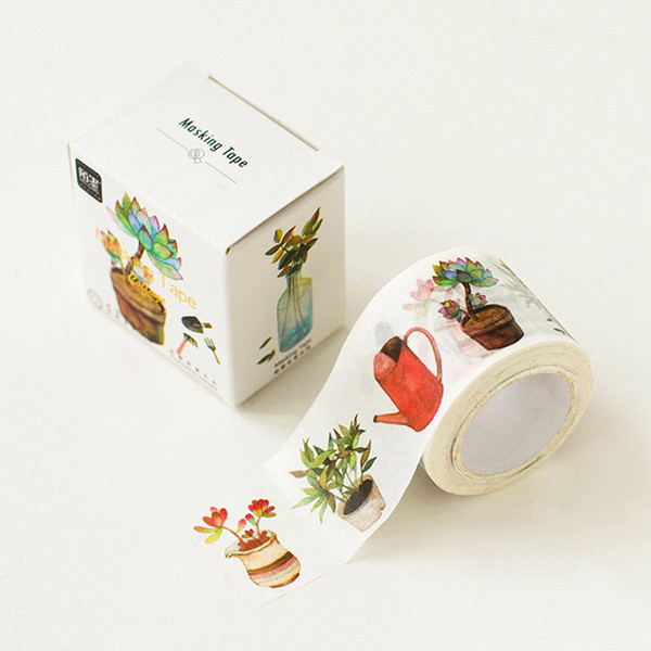 Wholesale-1 x 3cm wide Alice garden washi tape DIY decorative scrapbooking masking tape seal tape stationery school supplies