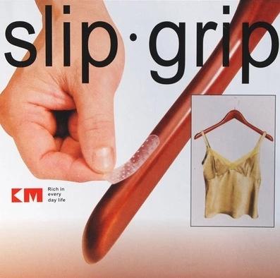 Well use Non-slip hanger strips,self-adhesive apply to shoulder area of hanger,keep clothes in place 2016