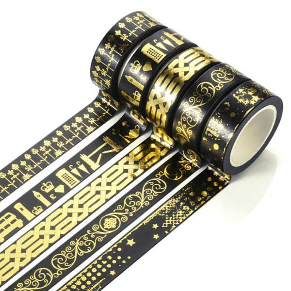 Wholesale- 2016 11.5CM*10M Washi Tape Adhesive Colorful Pattern Tape Self Adhesive Decorative Sticker Rolls Decor Masking Paper Tape DI