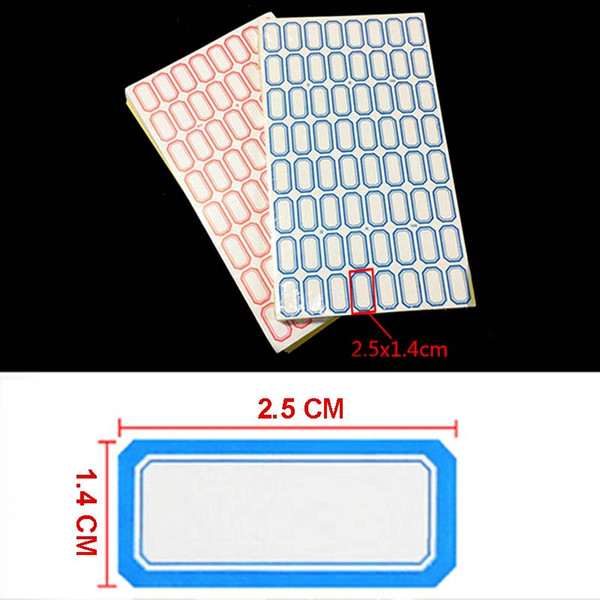 Convenient Red/Blue Color 65pcs/lot Price Sticker Adhesive Paper Self-adhesive Label Price Tag Price Label Sticky