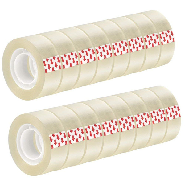 Transparent Tape Clear Tape - Durable 16 Rolls Tape with Strong Adhension,Perfect for Office, Home, School 2016