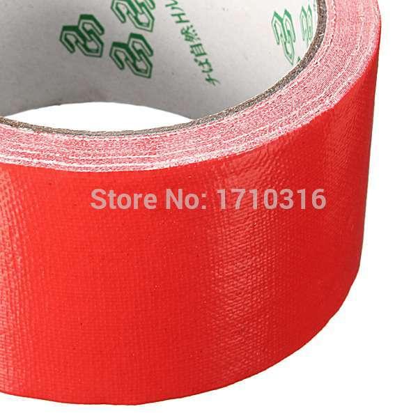 2016 Lowest Price Colorful Durable Single-Side 50mm x 10m Duct Gaffa Gaffer Waterproof Self Adhesive Repair Cloth Tape