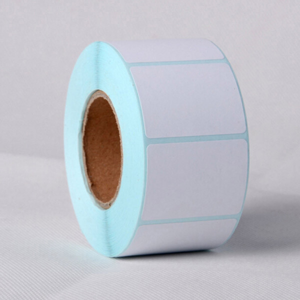 2 Rolls New 40x30mm Printing Label Bar Code Number Thermal Adhesive Paper Stickers High Quality For Business Supermarket