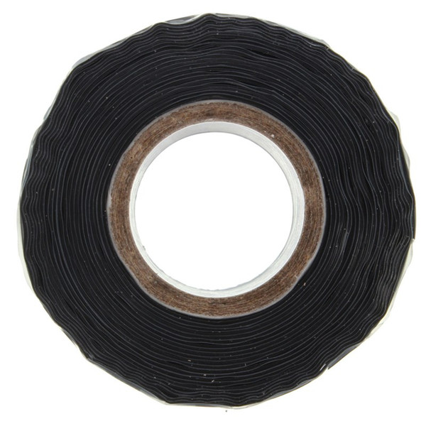 New Arrival Black Silicone Performance Repair Tape Bonding Rescue Self Fusing Wire Hose Tape order<$18no track